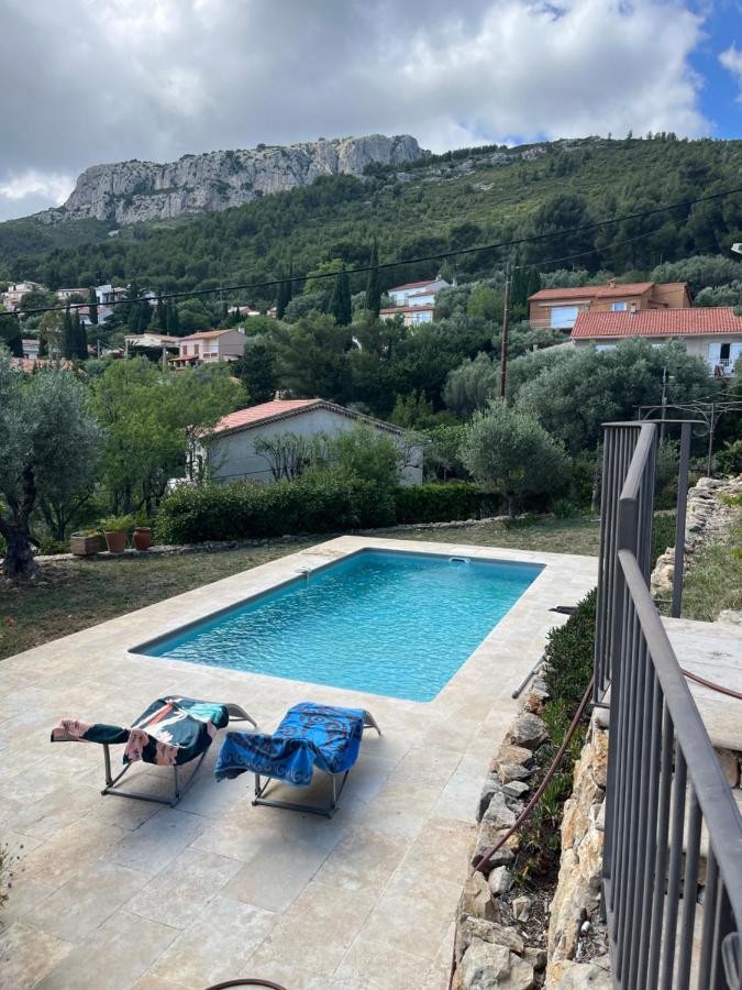 Hauteurs De Toulon : Charmant Studio Piscine Dış mekan fotoğraf